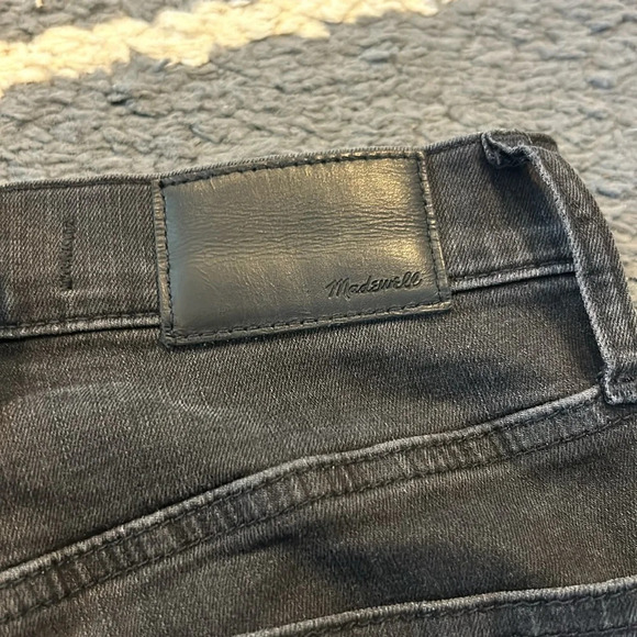 Madewell Cali Demi Cut Black Jeans Size 23 - Picture 8 of 11